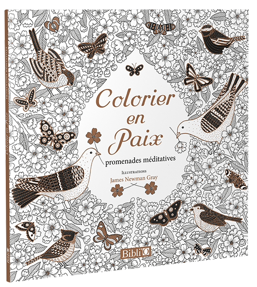 Colorier En Paix Album De Coloriages Pour Adultes Gray James Newman