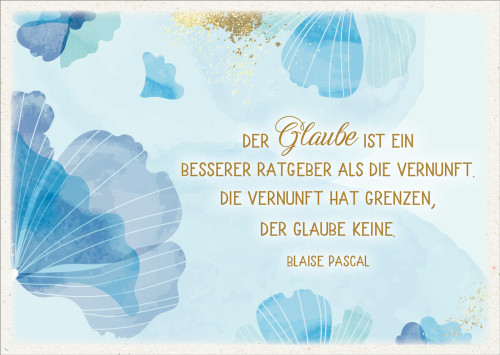 Postkarte Der Glaube GF