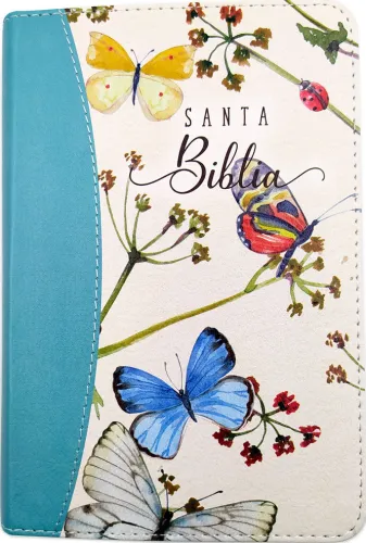 Espagnol, Bible Reina Valera 2020, compact, gros caractères, Collection Printemps vert d'eau,...