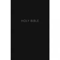 Anglais, Bible NKJV, Pew Bible, reliée, noire