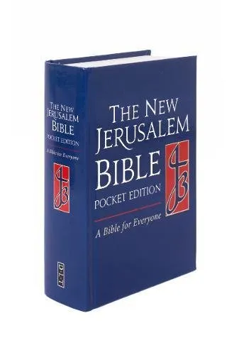 Englisch, Bibel New Jerusalem, kartonniert, blau