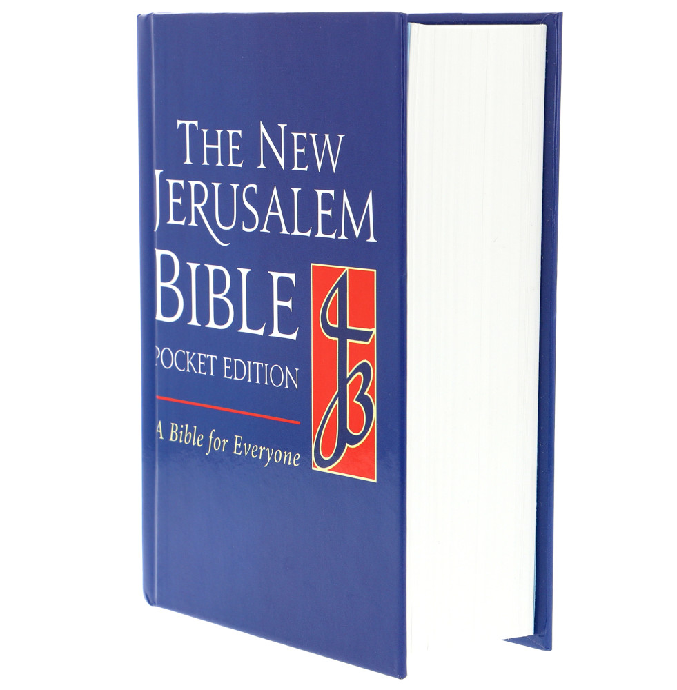 Anglais, Bible New Jerusalem, cartonnée, bleue