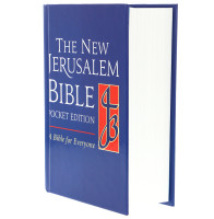Englisch, Bibel New Jerusalem, kartonniert, blau