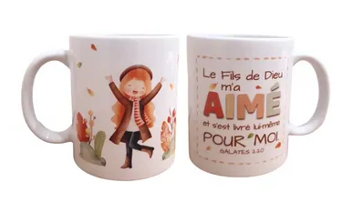 Mug "Le Fils de Dieu m'a aimé…" Gal 2.20