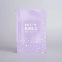 Anglais, Bible New International Version, poche, souple, lilas, fermeture éclair