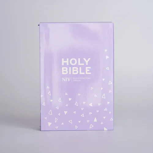 Englisch, Bibel New Iternational Version, Taschenformat, biegsam, lila, Reissverschluss
