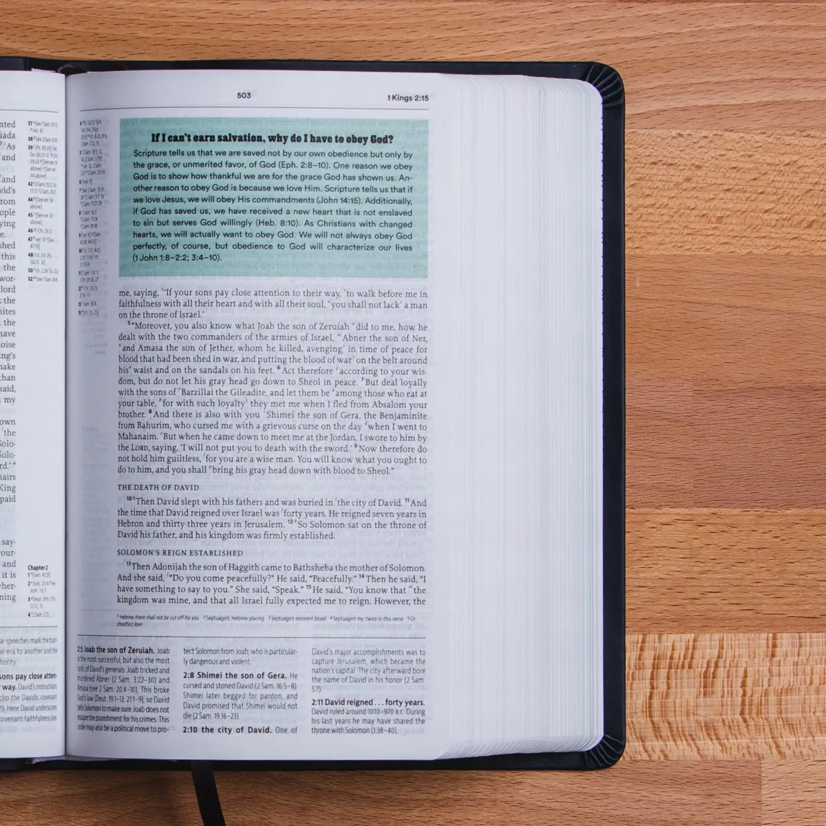 Anglais, Bible ESV d'étude de la foi réformée, rigide, bleue - ESV Reformation Study Bible,...