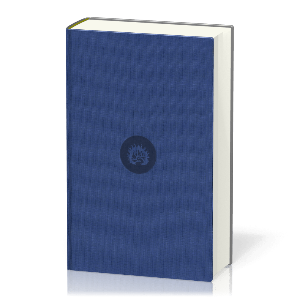 Englisch, reformierte Studienbibel English Standard Version, kartonniert mit Stoff, blau