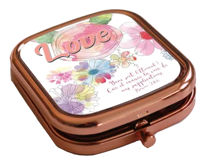 Miroir de poche - « Love » Psaume 28.6