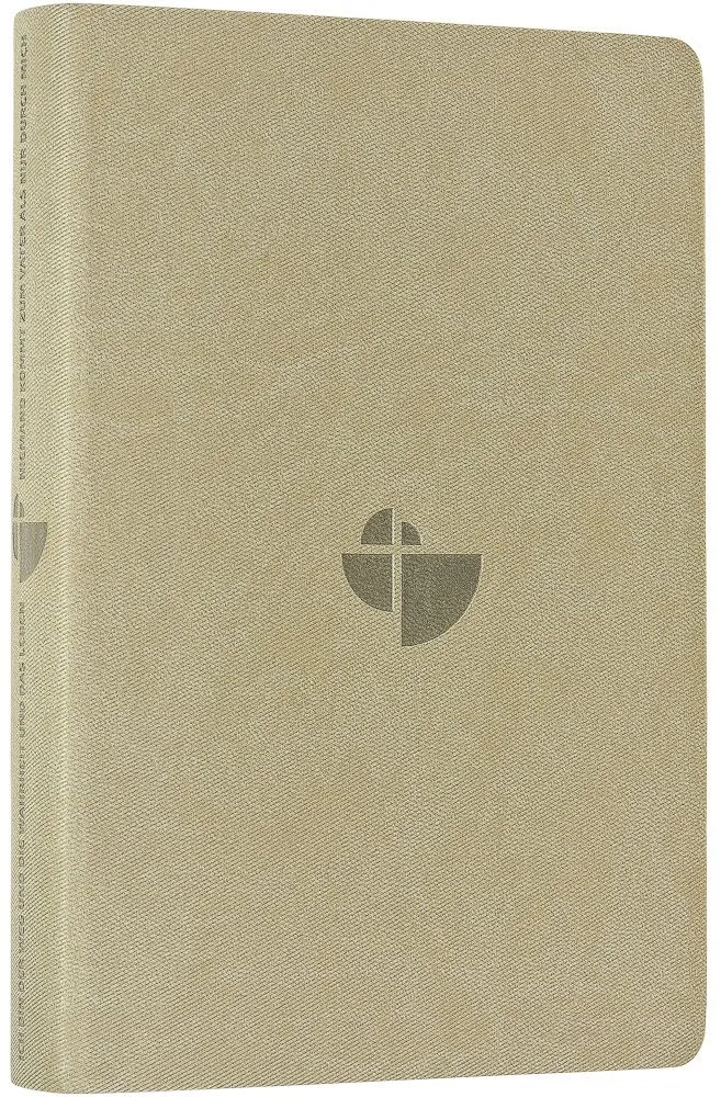 Schlachter 2000, édition de poche avec parallèles, reliure en PU couleur sable, reliure cousue Schlachter 2000, édition de poche avec parallèles, reliure en PU couleur sable, reliure cousue