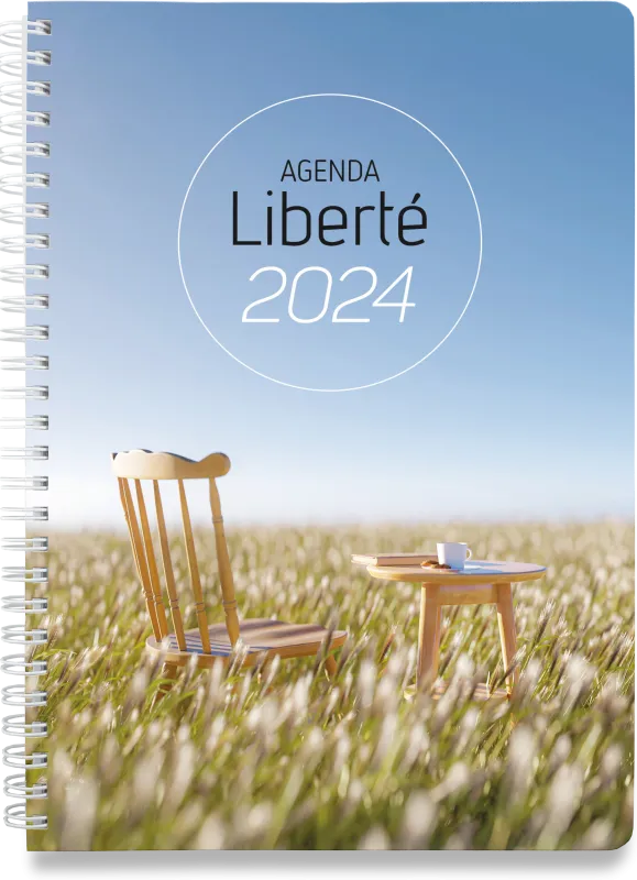 Agenda Liberté 2024 - Librairie chrétienne en ligne 7ici