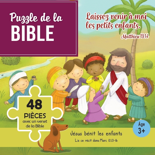 Puzzle Jésus Bénit Les Enfants Laissez Les Petits Enfants Venir à Moi