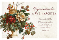 Minikarten Weihnachten Meisterwerke unveredelt