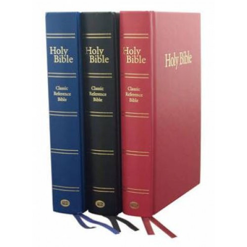 Englisch, Bibel King James Version, Referenz, rot