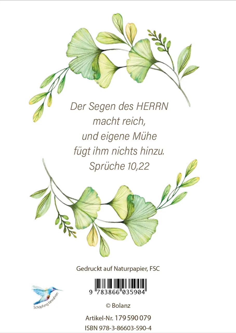 Grussheft Viel Glück und viel Segen