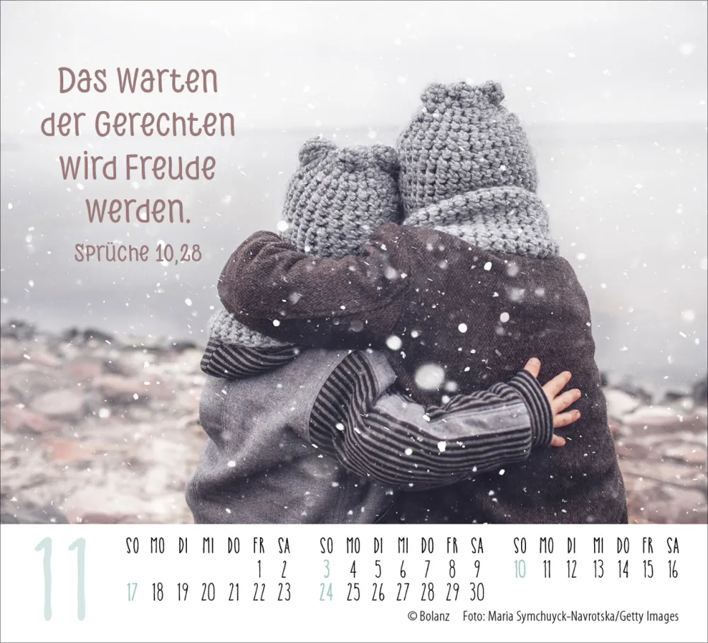 Kalender Zum Glück bist du da - Minikalender Kalender Zum Glück bist du da - Minikalender