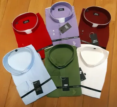 Chemise pastorale manches longues - Tailles M/L/XL et XXL