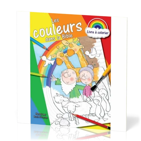 Couleurs dans la Bible  (Les) - livre à colorier