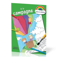 À la campagne - livre à colorier