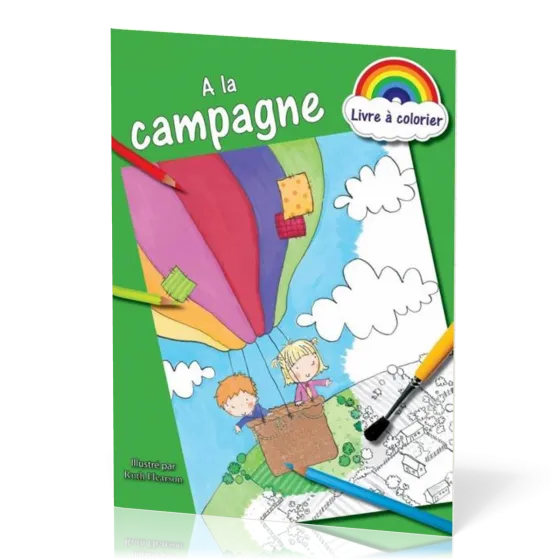 À la campagne - livre à colorier