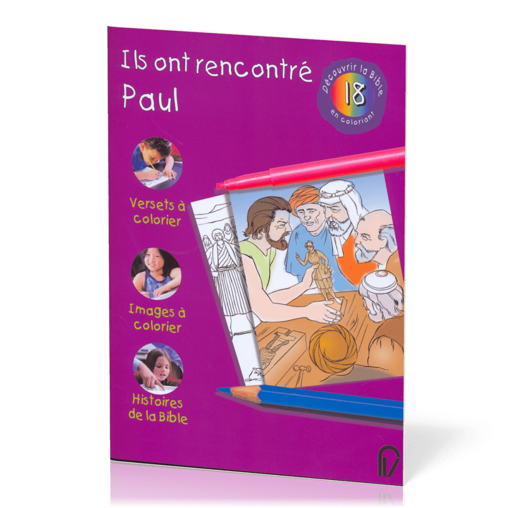 Ils ont rencontré Paul - Découvrir la Bible en coloriant 18