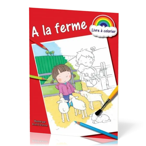 À la ferme - livre à colorier