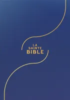 Bible Segond 1910, gros caractères, souple, vinyle bleu