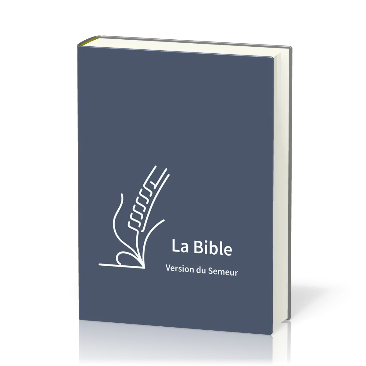 Bible Semeur 2015, compacte, bleue - couverture rigide, renforcée lin