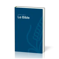 Bible Semeur 2015 compacte, couverture rigide bleue, tranche blanche