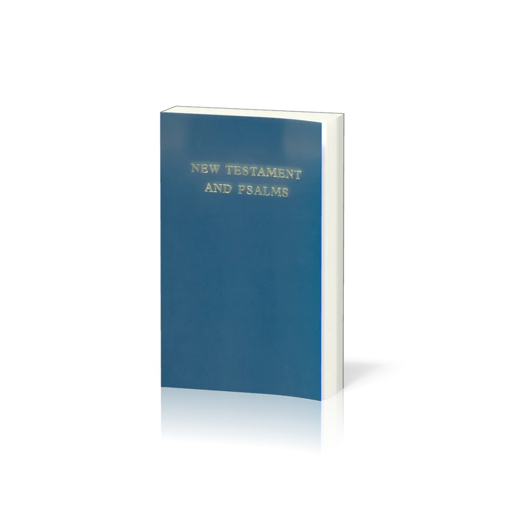 ANGLAIS NOUVEAU TESTAMENT & PSAUMES KJV BLEU 42A MINI, KING JAMES VERSION