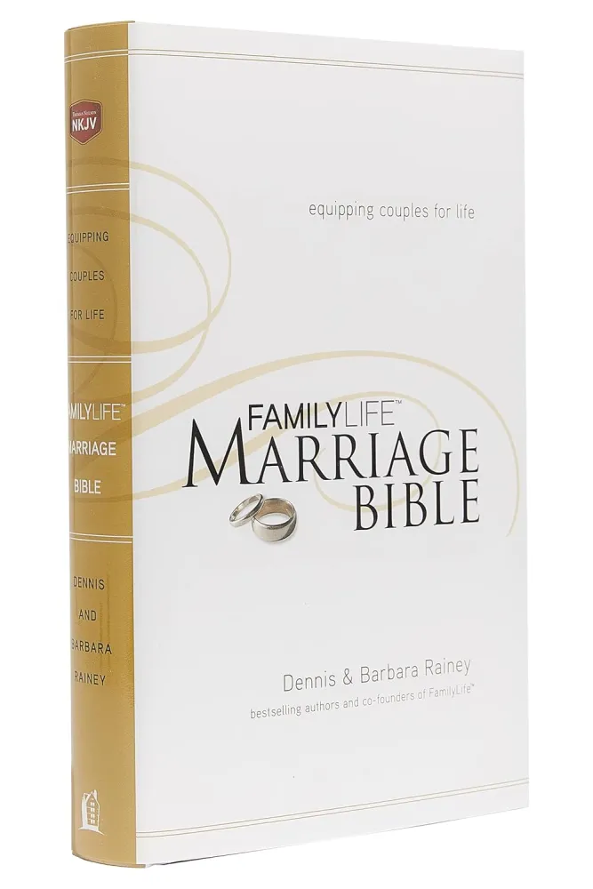 Englisch, Familienbibel New King James Version, FamilyLife Marriage Bible, Hardcover, weiss