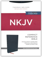 Englisch, Referenzbibel New King James Version, Kompakt, schwarz