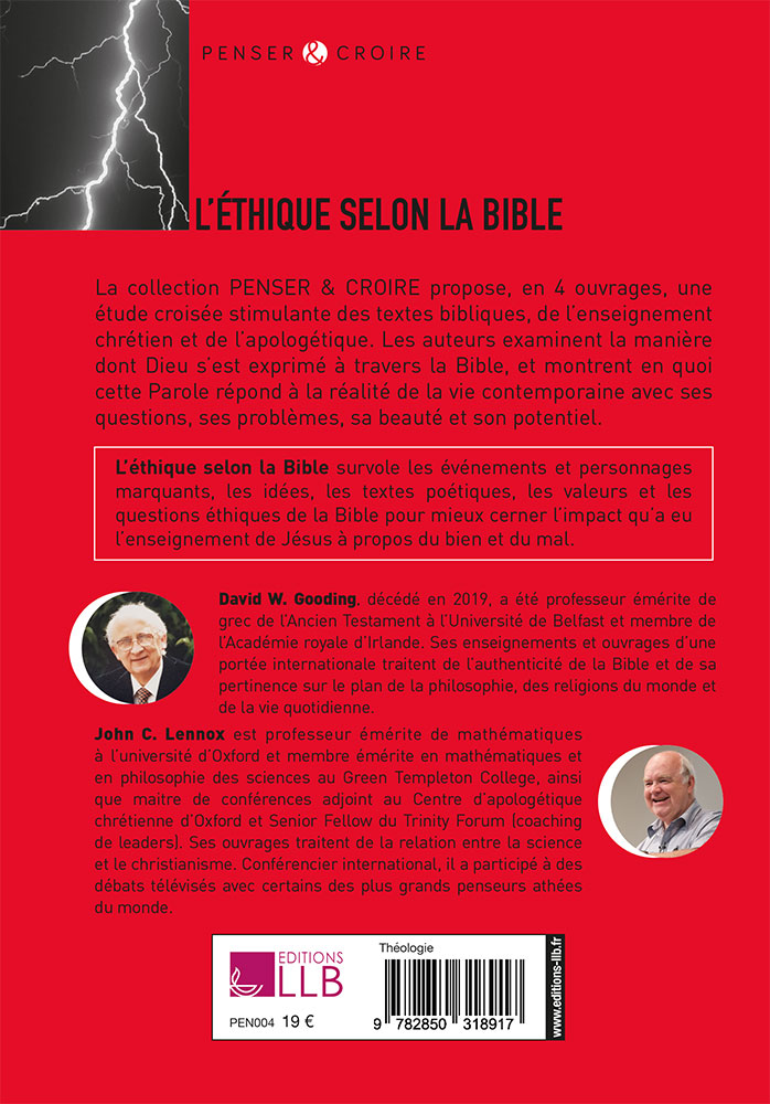 Éthique selon la Bible (L')