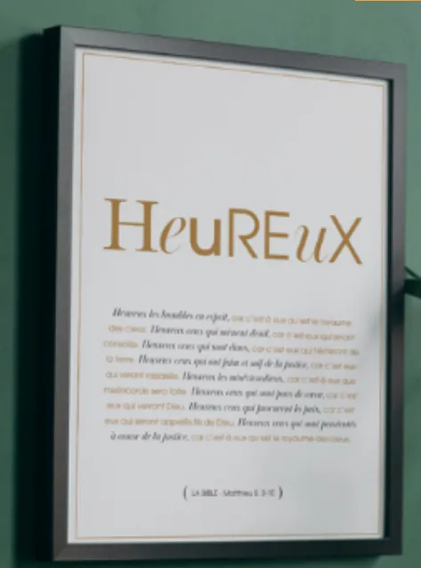 Heureux - Affiche