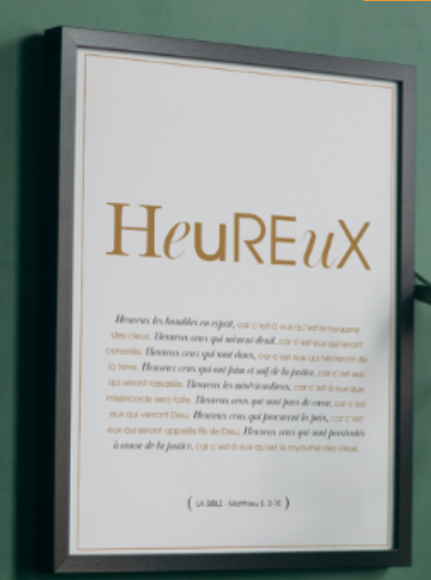 Heureux - Affiche