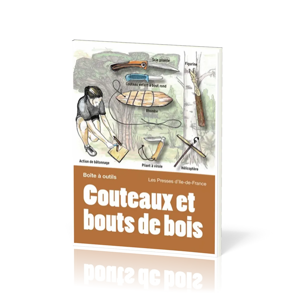 Couteaux et bouts de bois - Collection "Boîte à outils"