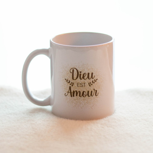 Mug "Dieu est amour"