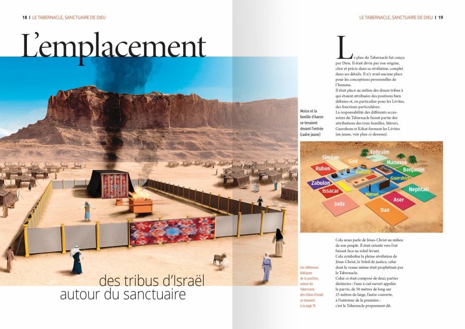 Tabernacle (Le) - [nouvelle édition augmentée] Sanctuaire de Dieu dans le désert