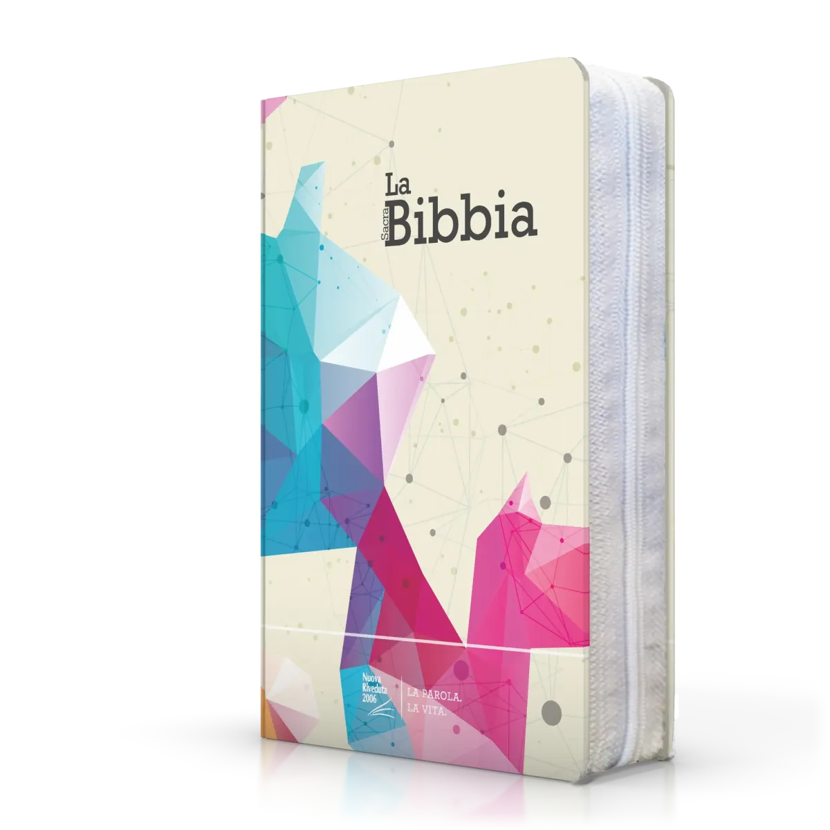 Italien, NR2006 Bible compacte - Modèle rigide, toilé, zipper