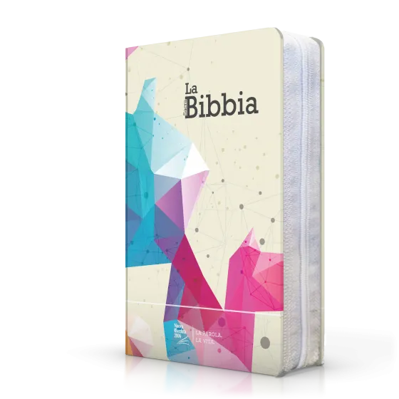 Italien, NR2006 Bible compacte - Modèle rigide, toilé, zipper