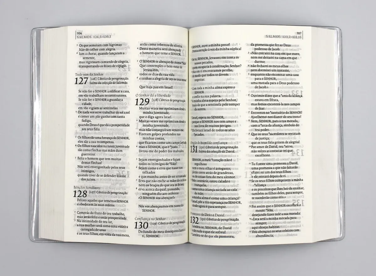Portugais, Bible BPT, traduction interconfessionelle - Edição comum