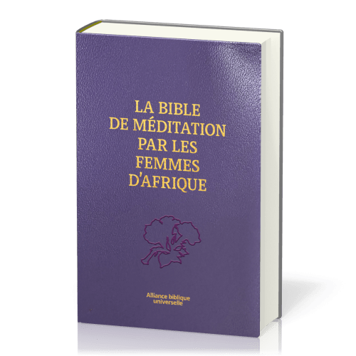 Bible NFC, Bible de méditation par les femmes d'Afrique - semi-rigide, similicuir violet, paroles...