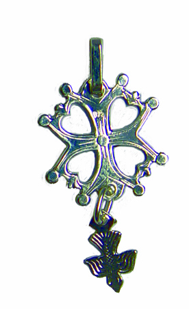 Croix Huguenote en Argent 925 - 15mm - 0.7gr