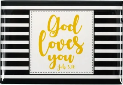 Magnet "God loves you"