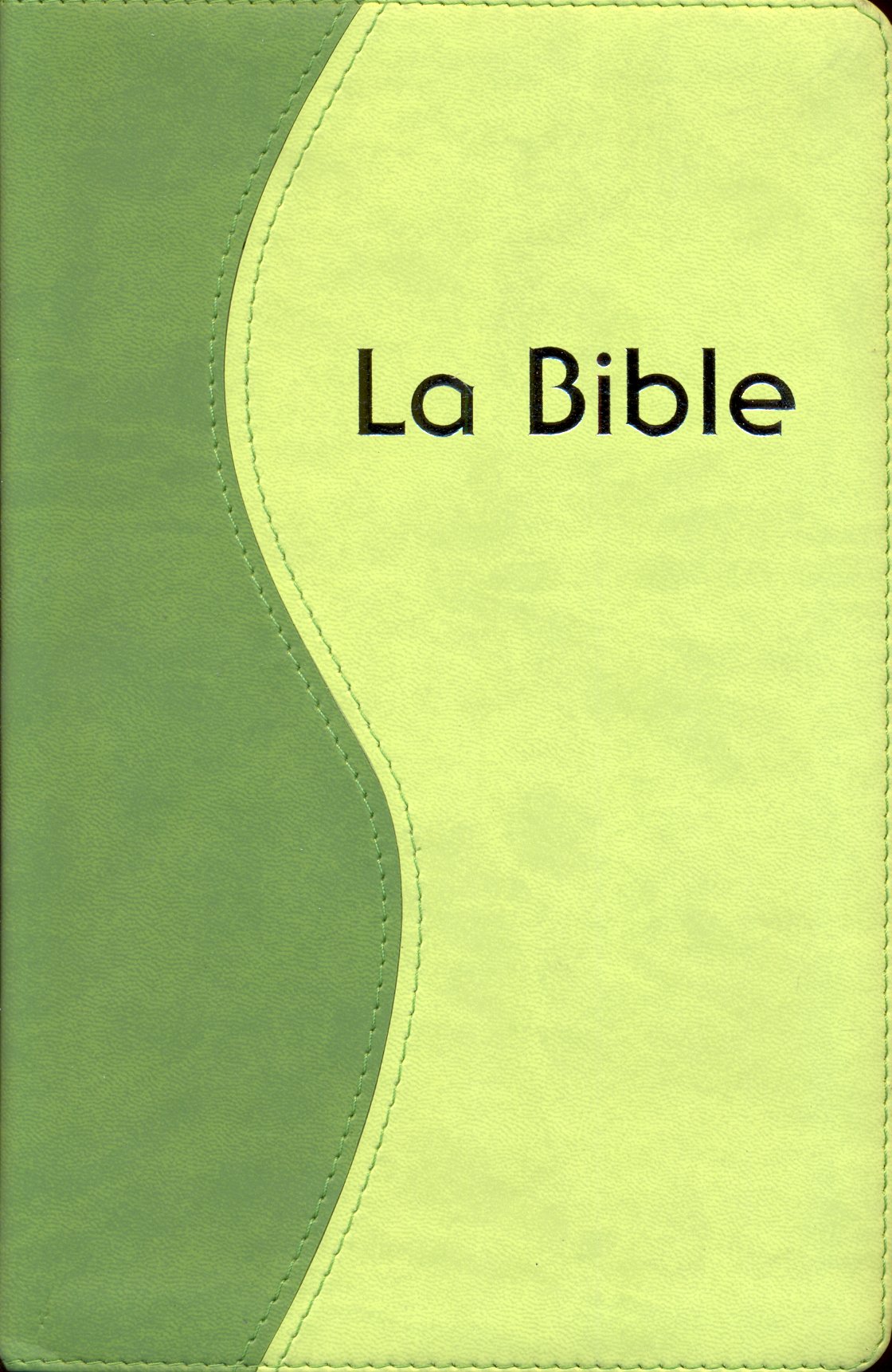 Bible Semeur 2000, de poche, duo vert anis - couverture souple, tranche or