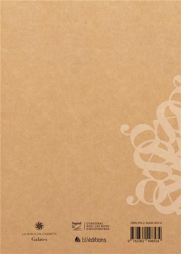 Galates - La Bible en carnets