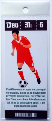 Signet Football - Deutéronome 31.6