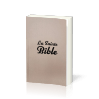 Bible Segond 1910, compacte éco - souple, crème