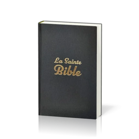Bible Segond 1910, compacte éco - rigide gris anthracite