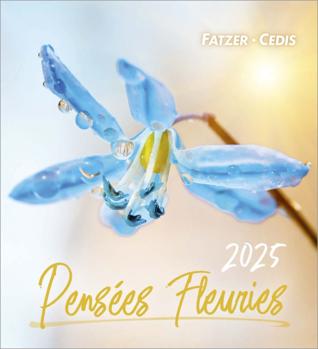 Pensées fleuries - calendrier de table